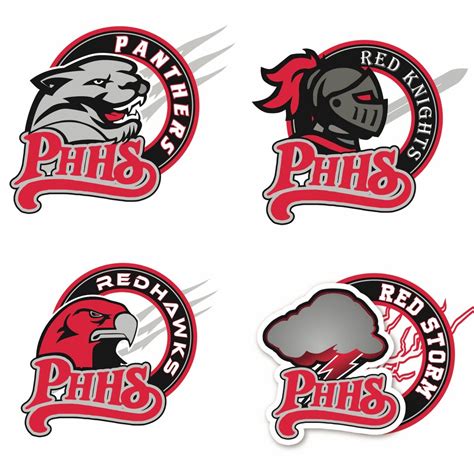 High School Mascot Logo