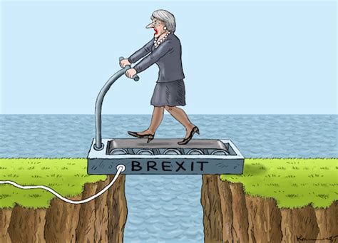 Lady Brexit By Marian Kamensky Politics Cartoon Toonpool