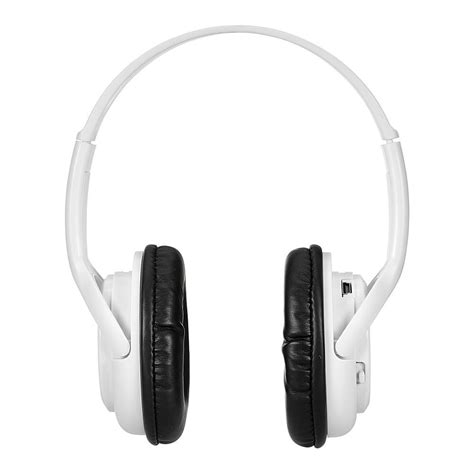 Bluetooth Stereo Headset Music Player White