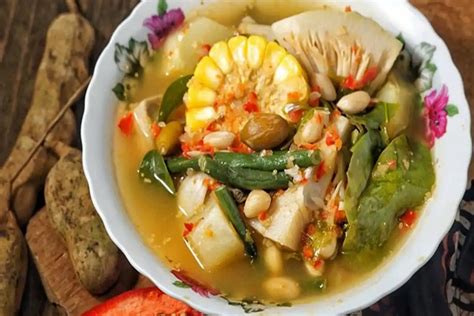 Sayur Asem Melinjo Khas Medan Super Enak Dan Bergizi Dkresipi