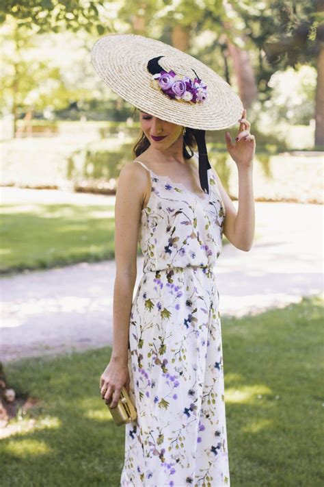 Look Invitada Boda Campo Campestre Vestido Floral Fashion Fashion