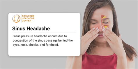 How to Get Relief From Sinus Headache? - Advance Headache Center