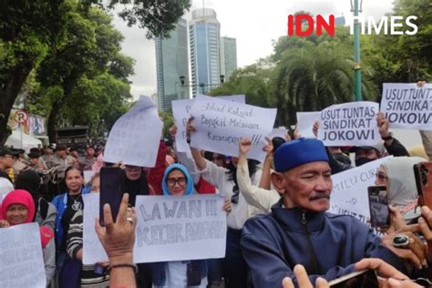 Demo Kpu Massa Minta Bubarkan Penyelanggara Pemilu