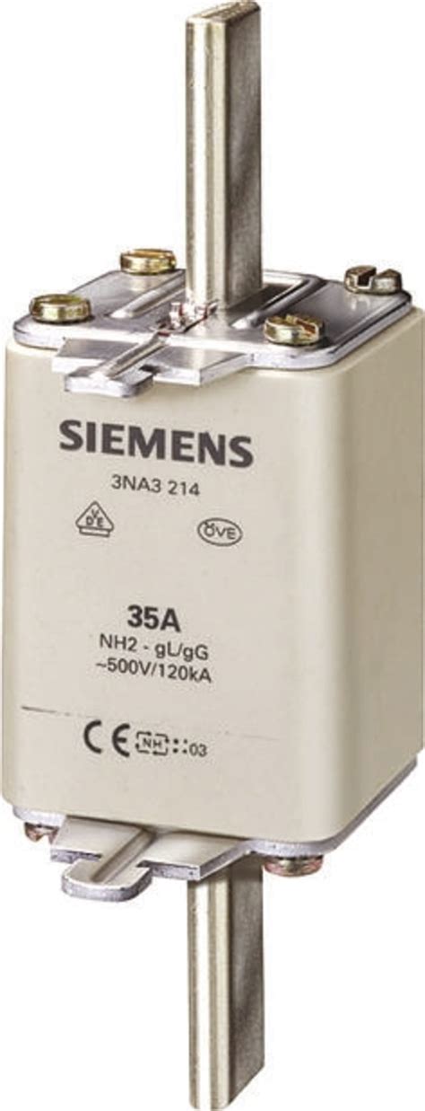 Na Siemens Fusible Nh De Cuchillas Centradas Siemens Nh Gg