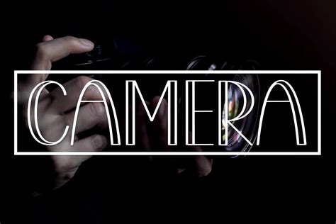 Camera Regular | PREMIUM Font