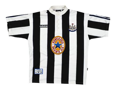 Newcastle United 1996 97 Home Kit