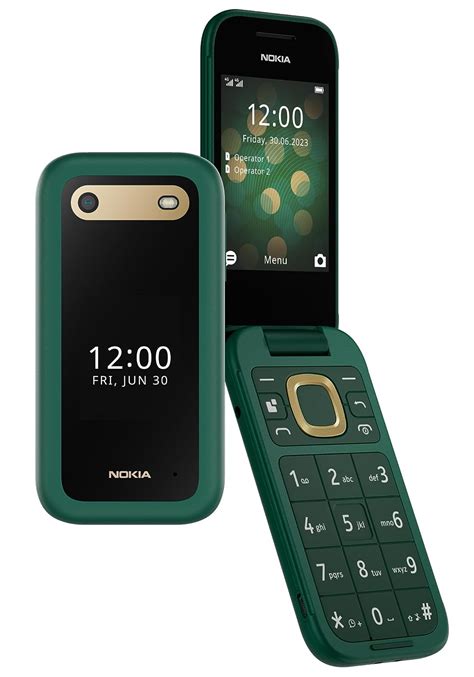 Refurbished Nokia Flip G Volte Keypad Phone With Dual Sim Dual