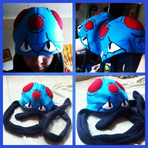 Tentacool Fleece Hat Pokemon Beanie By Chkimbrough On Deviantart