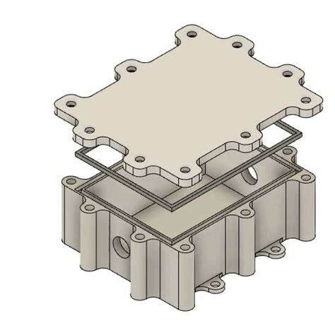 Waterproof Junction Box V2 By 🏆 Snakko Download Free Stl Model