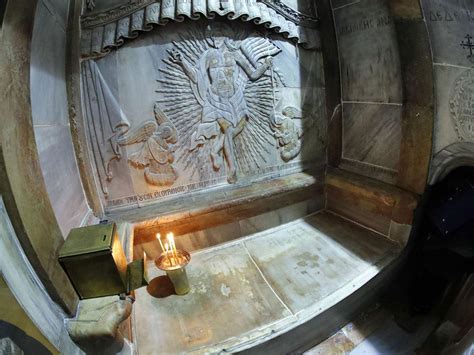 The Tomb Built Upon The Spot Where Jesus Of Nazareth Is Said To Have Been Laid To Rest This