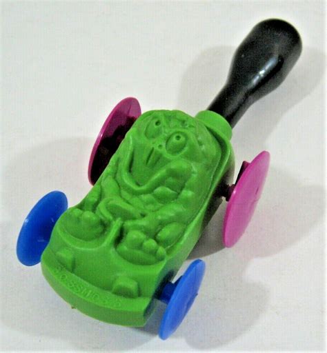 Vintage Bossmoss Freakies Cereal Toy Premium Balloon Car Unused Old