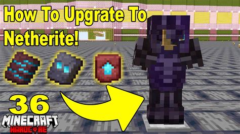 How To Upgrade To Netherite Find All Armor Trims From The Nether Hardcore Minecraft Ep