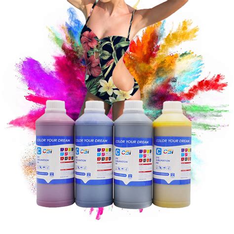 Factory Directly High Quality Dye Sublimation Ink Cymk Color Inks