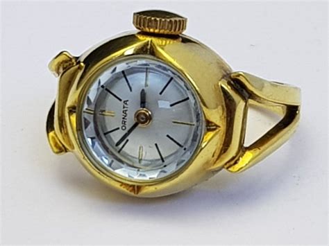 Vintage Ornata Watch Ring Swiss Made 1960s1970s Catawiki