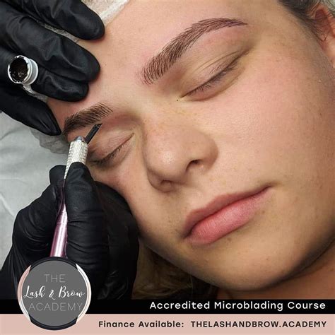 Fully Accredited And Insured Microblading Course⁣ With The Lash And Brow