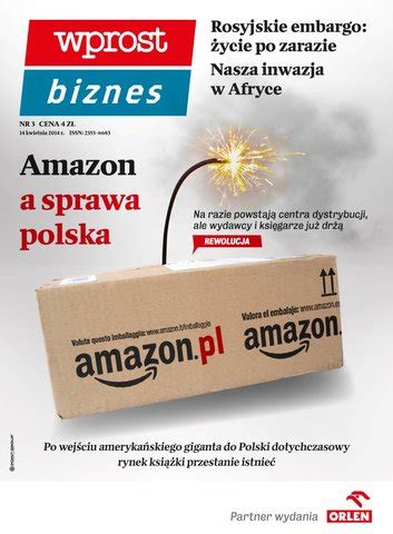 Wprost Biznes Amazon A Sprawa Polska Biznes Wprost