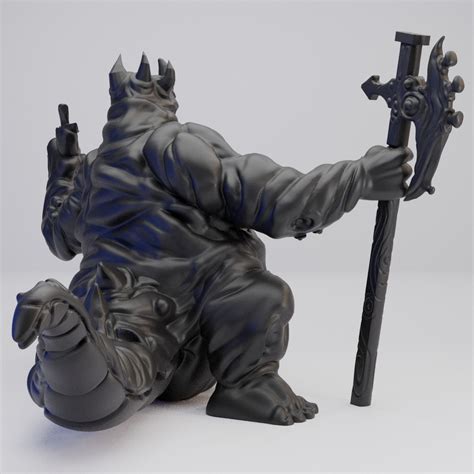 Hot Goblin アンデッドフロゲモスC ミニチュア ホットゴブリン 怪物フィギュア