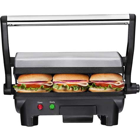 Chefman Electric Panini Press X Inch Surface Stainless