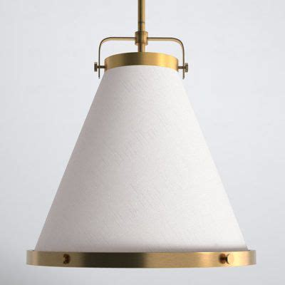 Joss Main Coco 1 Light Single Cone Pendant Wayfair In 2024