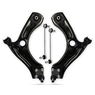 For Vw Polo Tsi Mk R Front Lower Control Wishbone Arm Pair