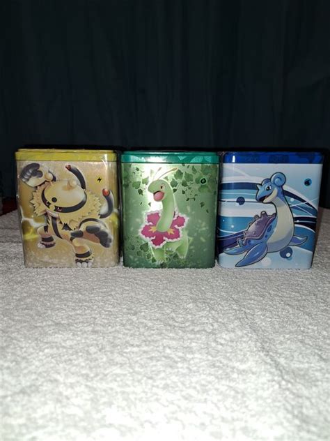 The Pokémon Company - Pokémon - Box 3 stacking tin set, - Catawiki