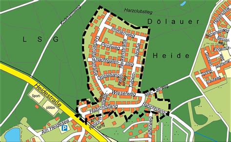 Bebauungsplan Nr Gartenstadt Nietleben Halle Saale H Ndelstadt