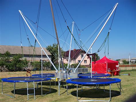 Bungee Trampoline Amusement Park Rides