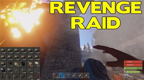 THE REVENGE RAID Rust Online Raid Vanilla YouTube