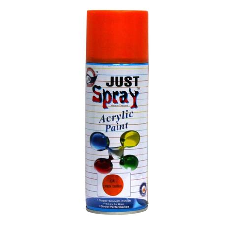 Just Spray Thailand Product C4 Candy Orange Acrylic Aerosol