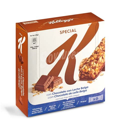 Kellogg S Kellogg S Barritas De Cereales Con Chocolate Con Leche