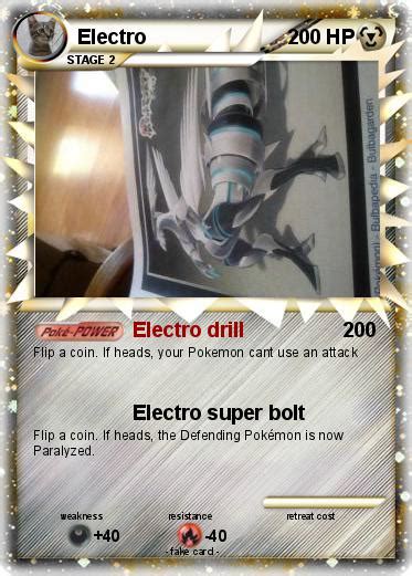 Pokémon Electro 553 553 Electro Drill My Pokemon Card