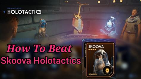 How To Beat Skoova Holotactics Star Wars Jedi Survivor Youtube