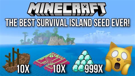 Minecraft Console Edition Best Survival Island Seed Ever Minecraft