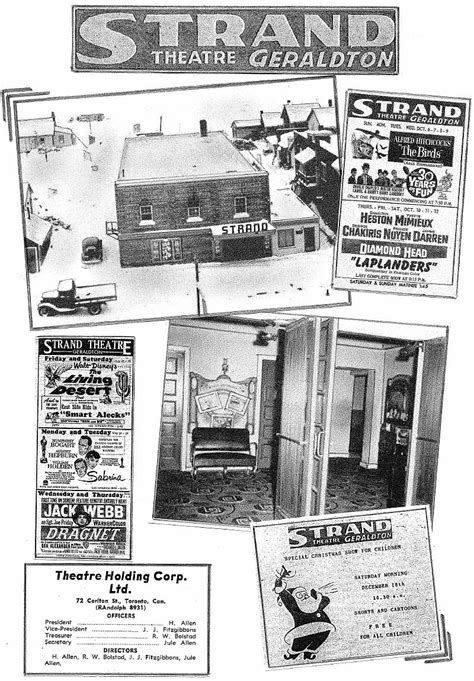 Geraldton, Ontario. The Strand Theatre in Geraldton.