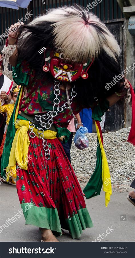 Lakhe Dance Famous Nepali Folk Dance Stock Photo 1167582652 Shutterstock