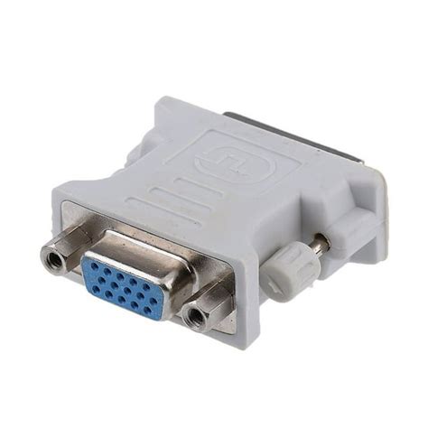 Male DVI-D to Female VGA Adapter (DVI 24+1 Pin) - Walmart.com - Walmart.com