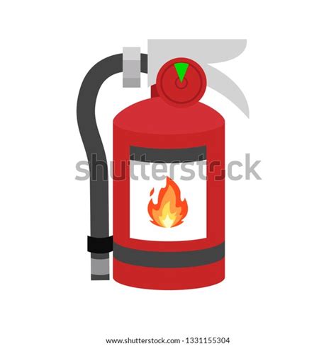 Extinguisher Emoji Fire Vector Stock Vector (Royalty Free) 1331155304 ...