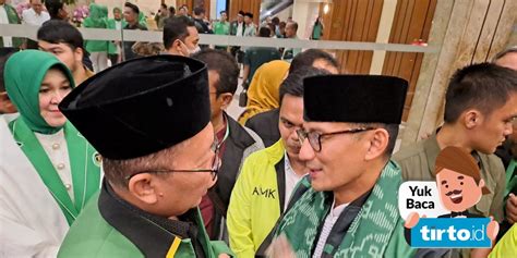 Gagal Jadi Cawapres Ganjar Sandiaga Ucapkan Selamat Ke Mahfud