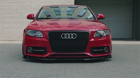 Audi A4 B8 Stanced With Vossen Wheels Youtube