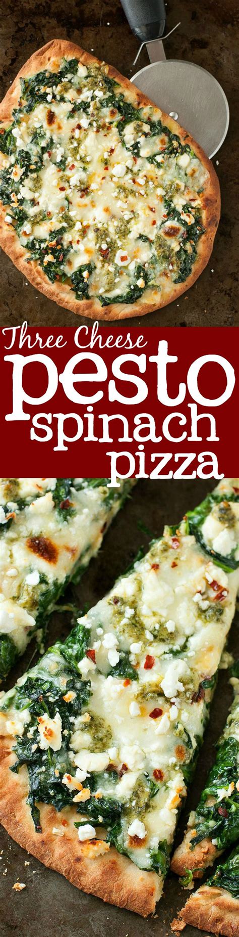 Easy Recipe Perfect Spinach Flatbread Pizza Prudent Penny Pincher