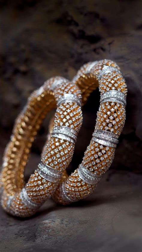 Pin By Arna On Bangle Bracelets Bangles Jewelry Designs Fancy