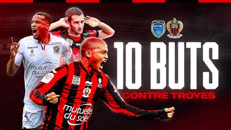 Plea Traoré Vahirua Le Top buts des Aiglons contre Troyes YouTube