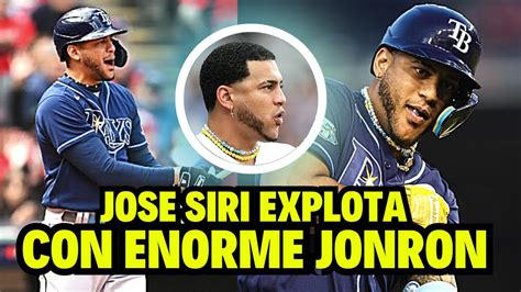 Jose Siri Explota Su Poder Contra Los Mets Con Este Enorme Jonron Youtube