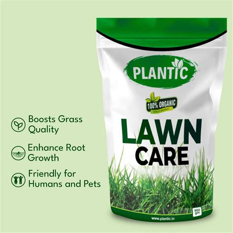 Lawn Care, 100% Organic Lawn Bio-Fertilizer, for Lush Green Lawn Grass