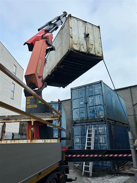 Container Transport In Edinburgh Glasgow Falkirk