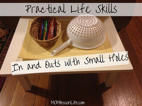 40 Montessori Inspired Practical Life Activities For Infants And