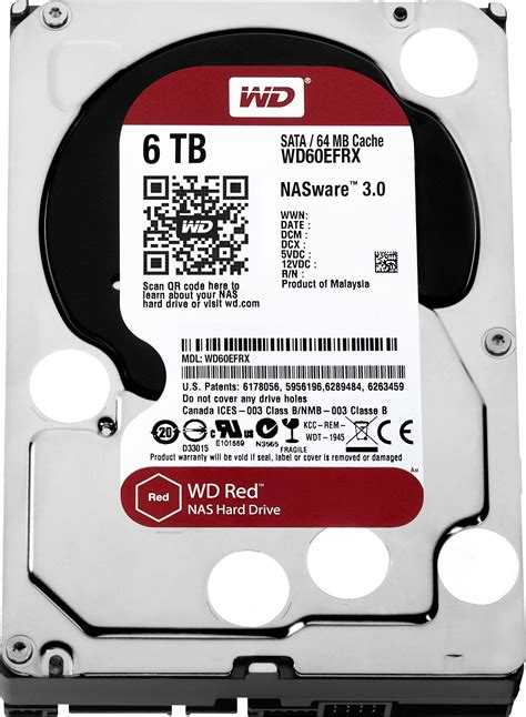 Western Digital WD Red Plus 6 TB 3 5 8 9 Cm Internal HDD SAS 6 Gbps