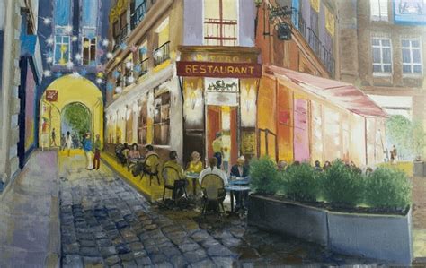 55 Cafe Paris Oil Paintings Royalty-Free Images, Stock Photos ...