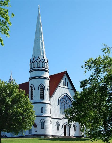 church  summer   spire