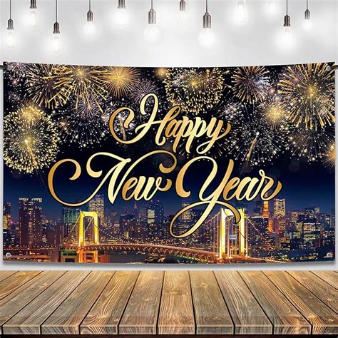 Amazon Katchon Xtralarge Happy New Year Banner X Inch